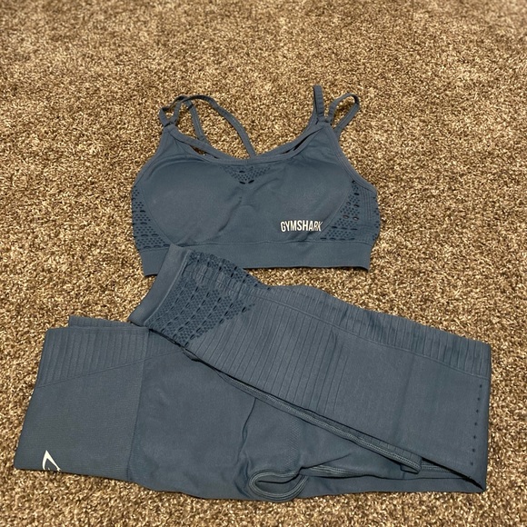 Gymshark Other - Energy seamless Gymshark set slate blue